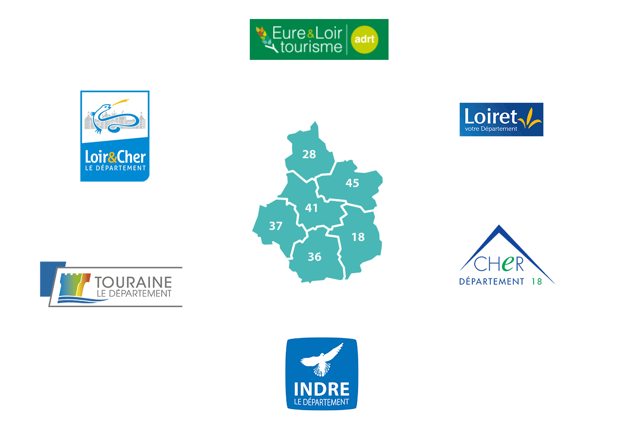 Départements Région Centre Val de loire